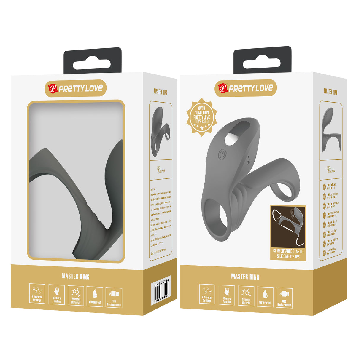 Anillo Vibrador con Estimulador de Clítoris