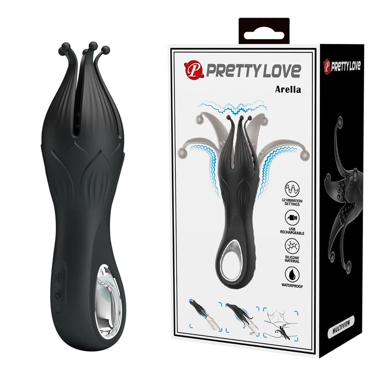 Masturbador Vibrador Medusa – Arella