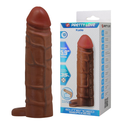 Extensión de 15 cm «Kaile» Café