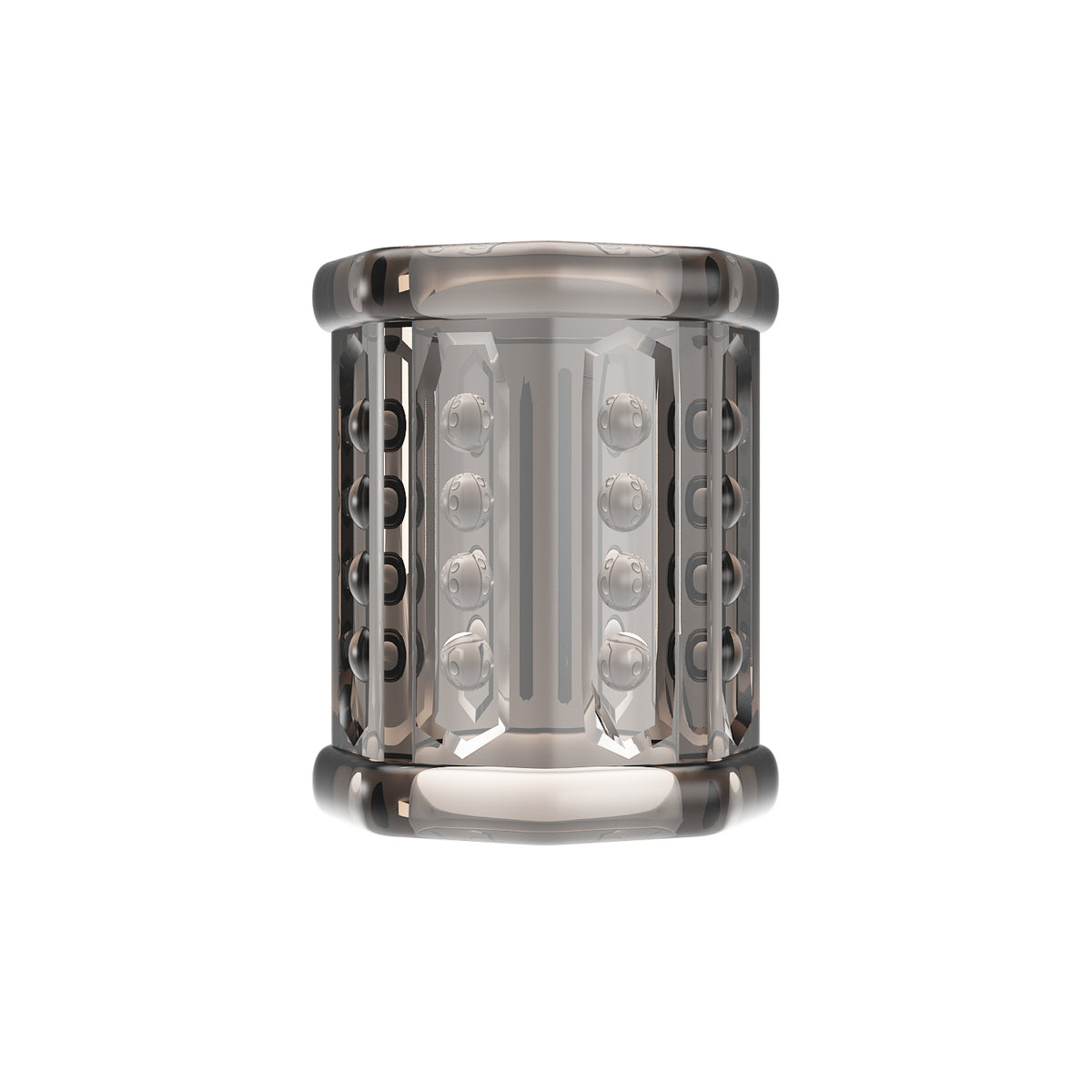 Anillo Cilíndrico Texturizado Ronzel Humo