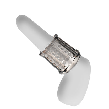 Anillo Cilíndrico Texturizado Ronzel Humo
