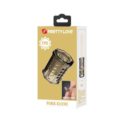 Anillo Cilíndrico Texturizado Ronzel Humo