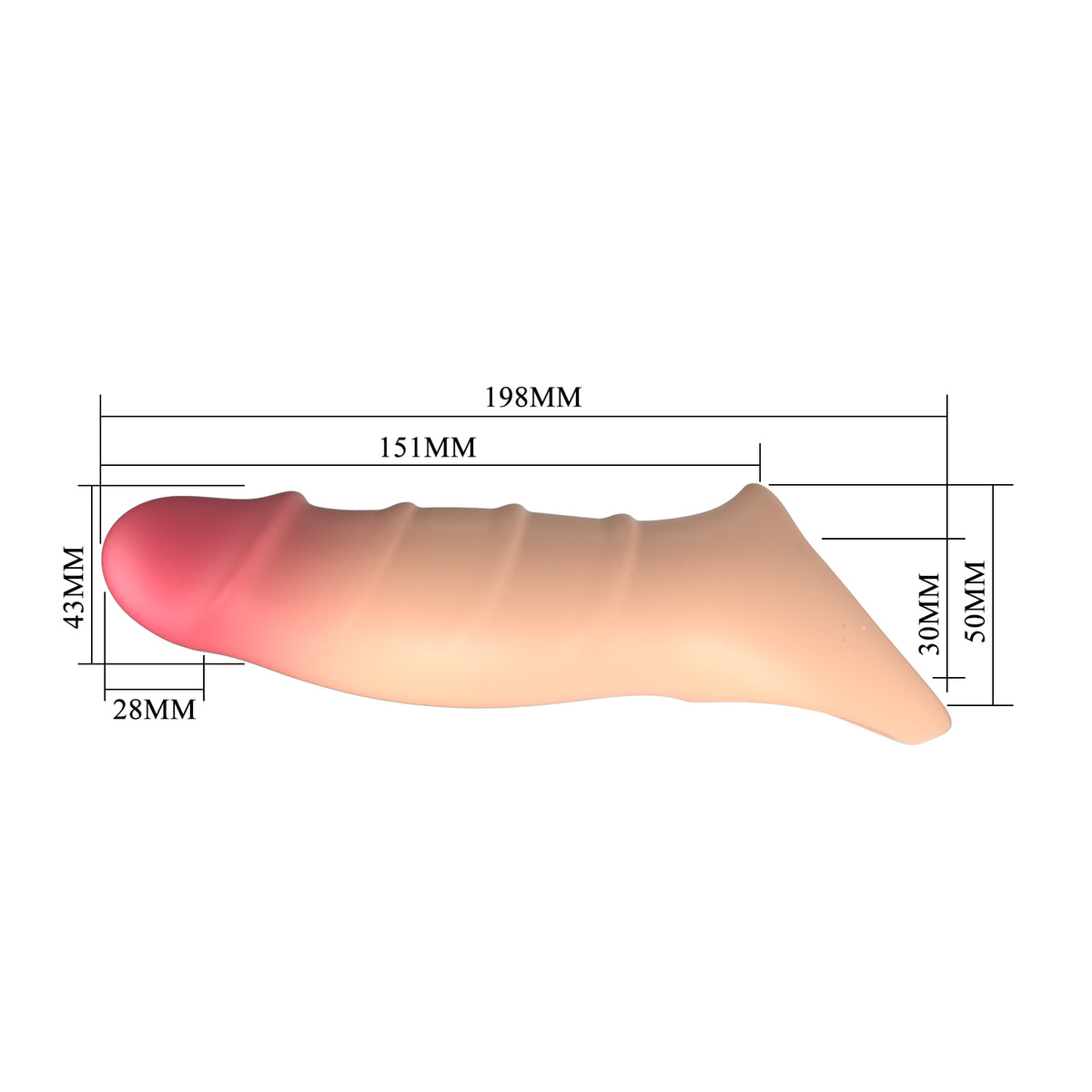 FUNDA EXTENSORA DE PENE 20 CM – DARNELL