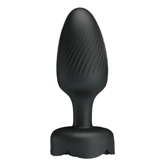 Plug Anal Vibrador con Gema Luminosa – Osborn
