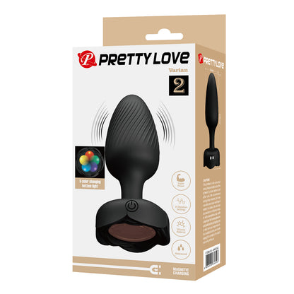 Plug Anal Vibrador con Gema Luminosa – Osborn