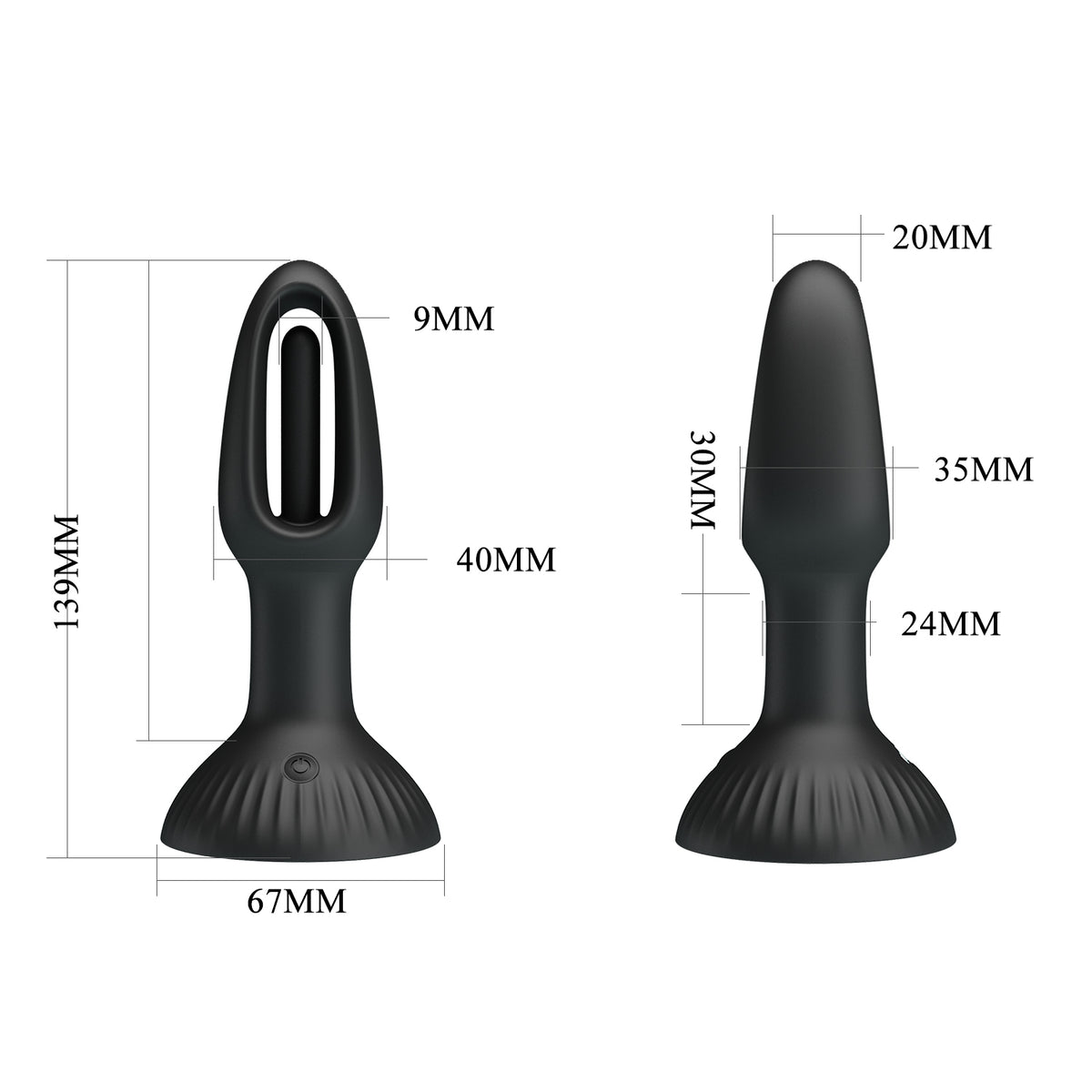 Plug Anal Prostático con Lengua Vibrante – Hubert