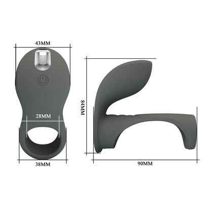 Anillo Vibrador con Estimulador de Clítoris