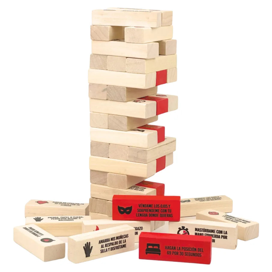 Jenga para Parejas y Adulto – Túmbalo Reto de Amor