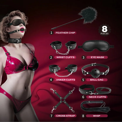 Kit Bondage – BDSM Pretty Love 8 Piezas