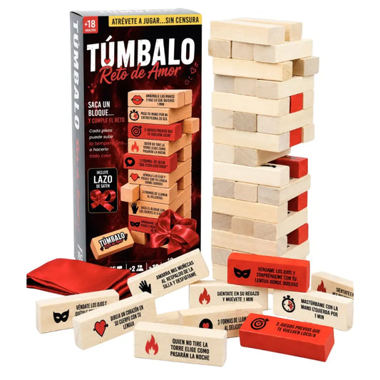 Jenga para Parejas y Adulto – Túmbalo Reto de Amor