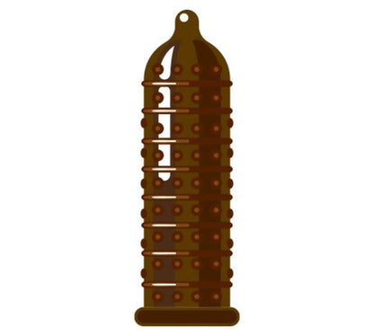 Preservativos Texturizados Sensation Chocolate – Caja de 3 unidades