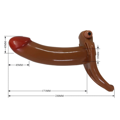 ARNES VIBRADOR + EXTENSOR DE PENE – BRADDEN